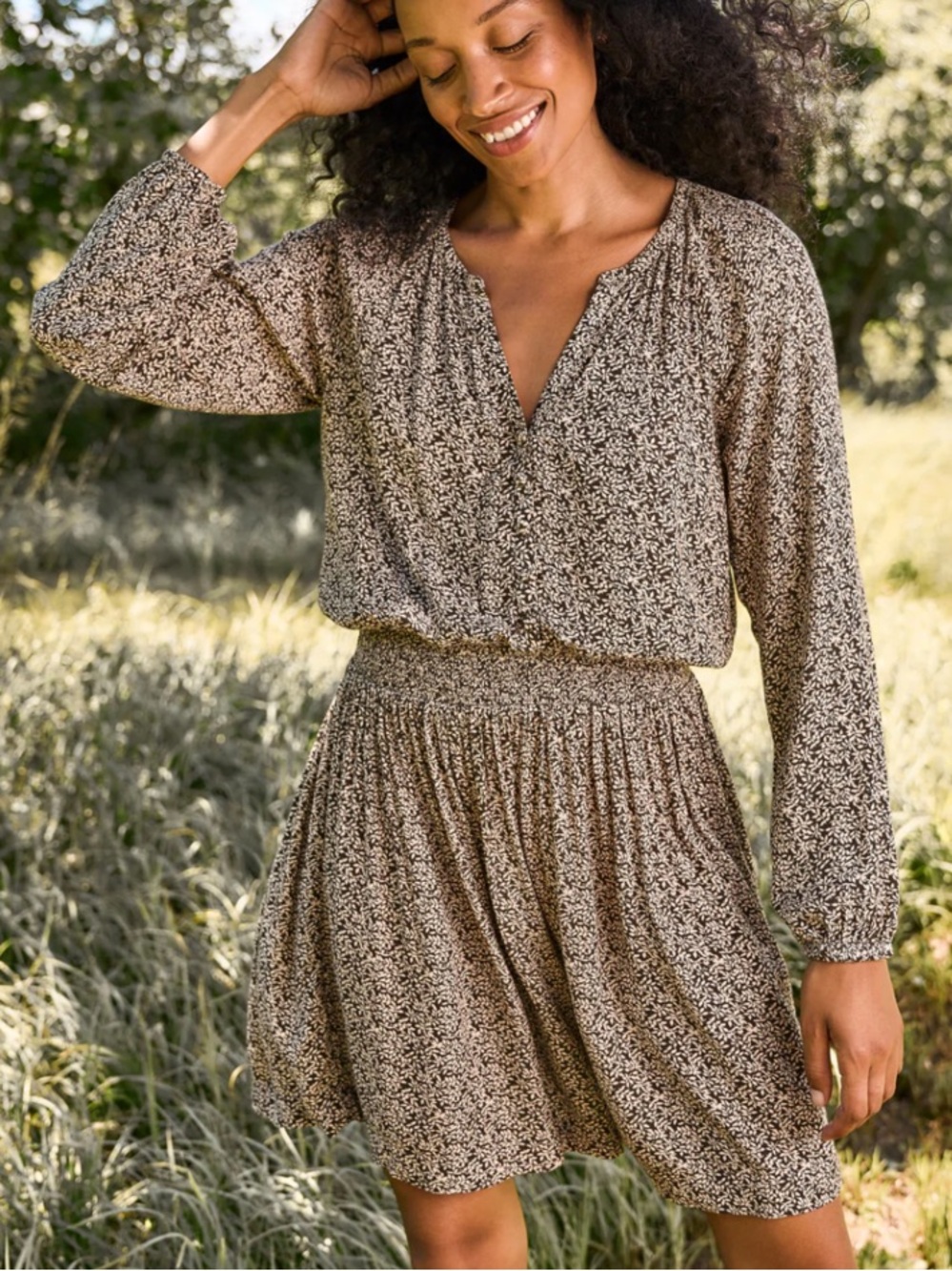 Faherty Montara Dress Size XS